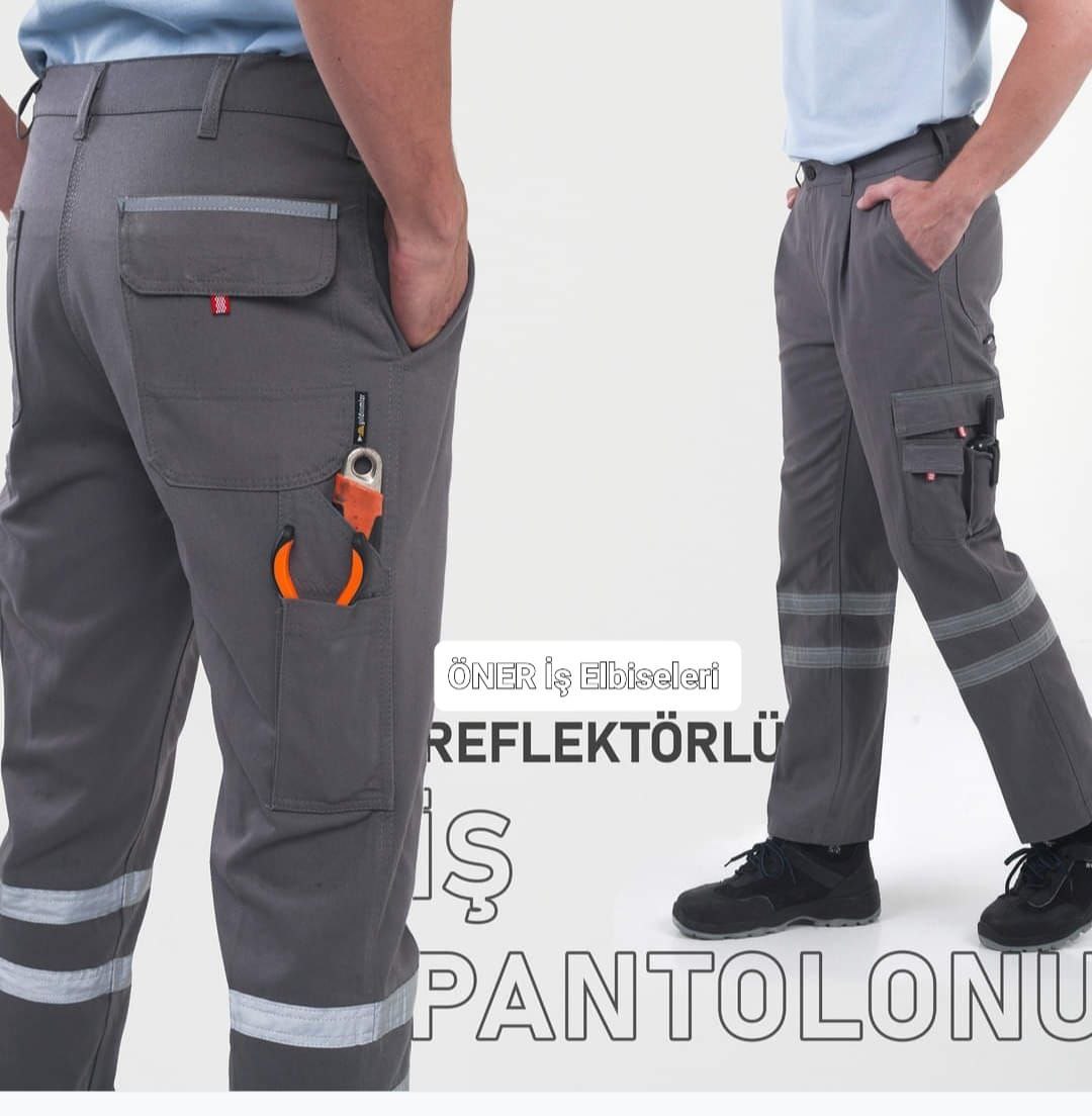 Reflektörlü İş Pantolonu